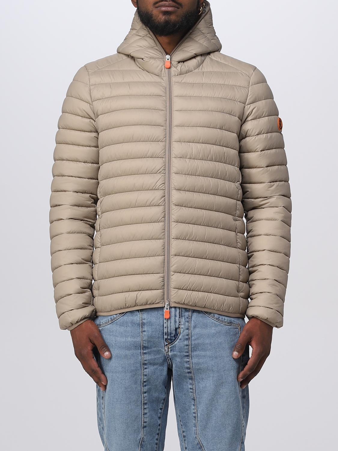 Save The Duck Jacket  Men Color Beige