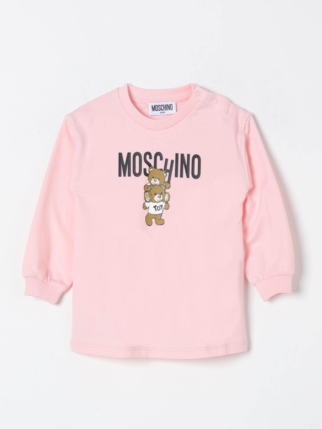 MOSCHINO T恤 MOSCHINO 儿童 颜色 粉色 416609010