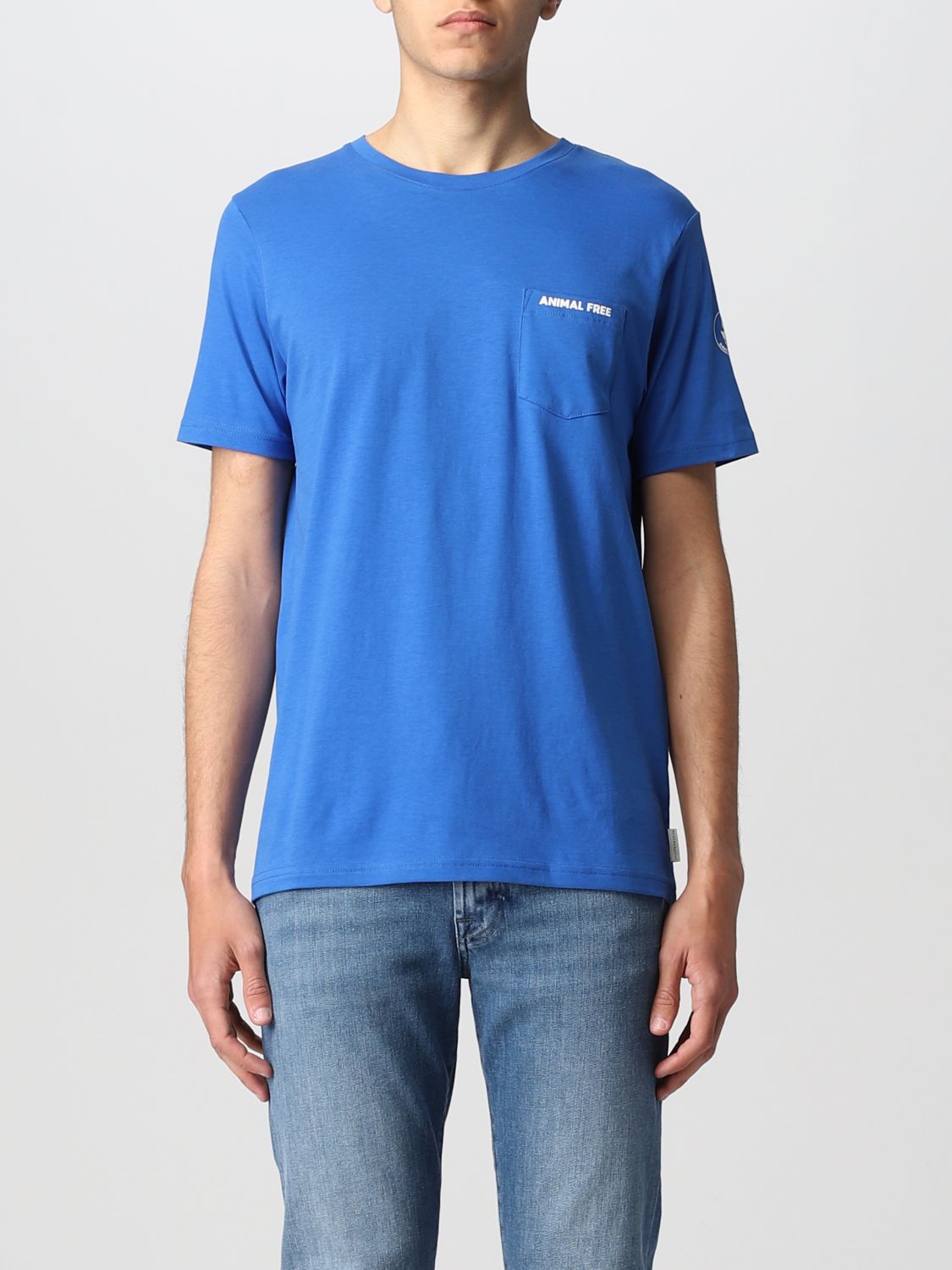 Save The Duck T-shirt  Men In Blue