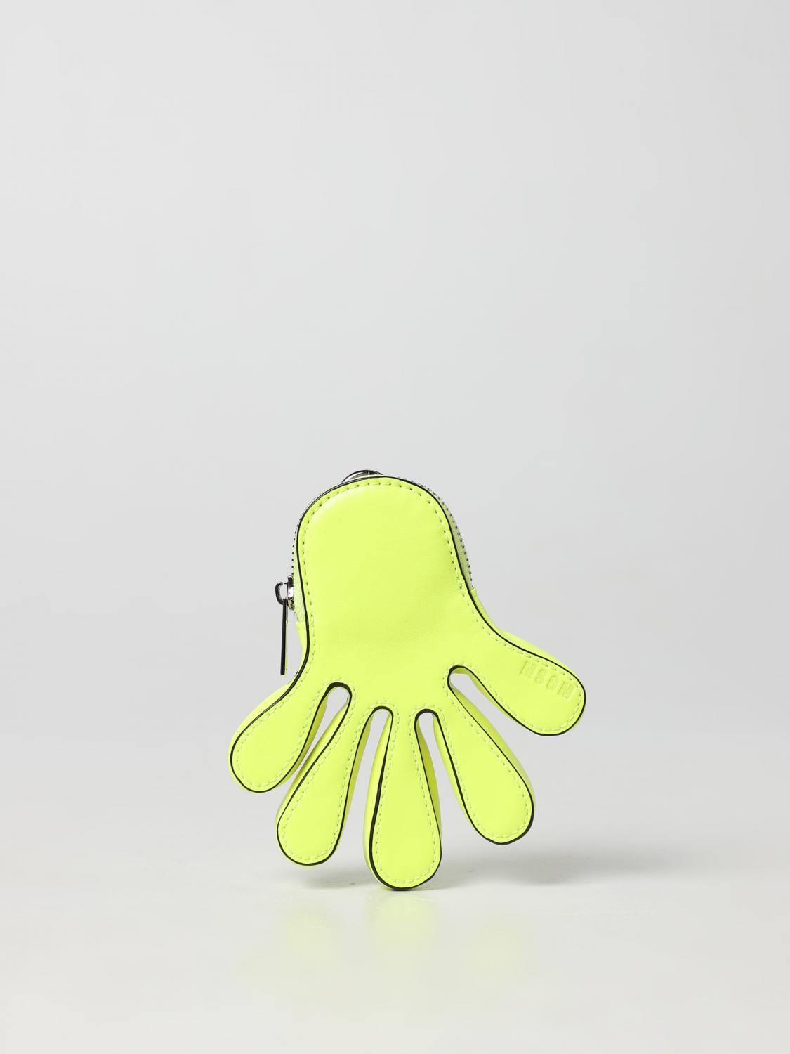 Msgm Portmonnaie  Herren Farbe Gelb In Yellow