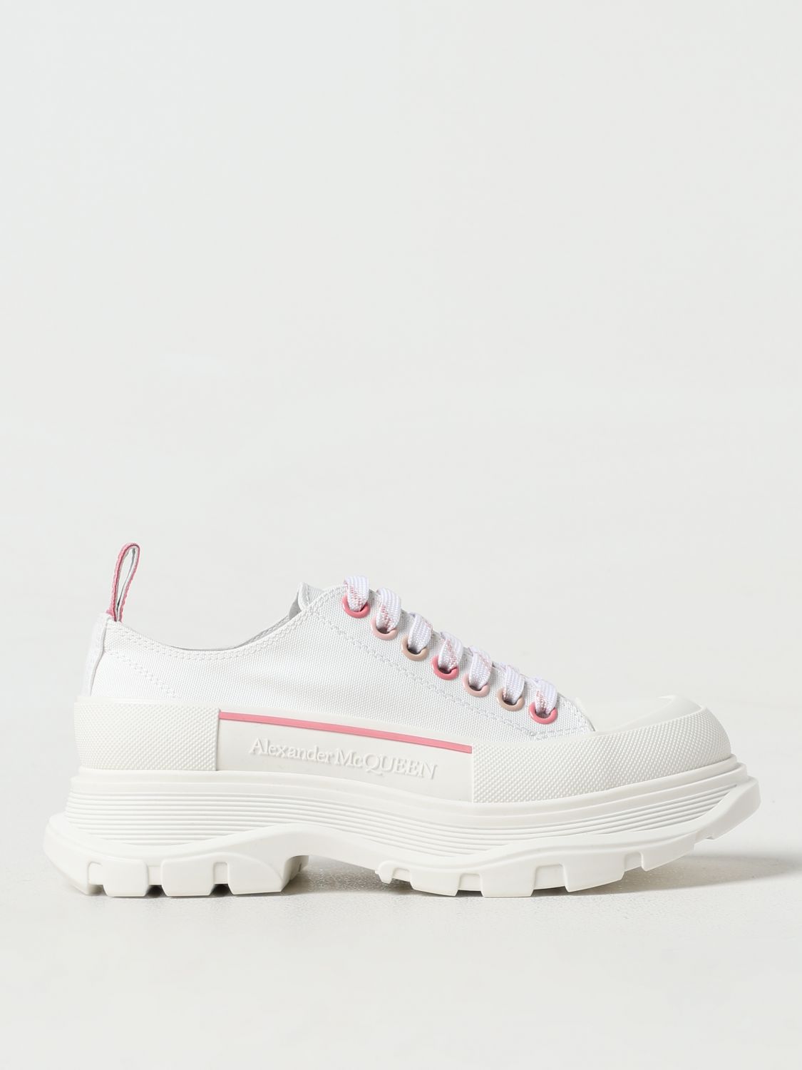 Alexander Mcqueen Sneakers  Woman In 白色 1