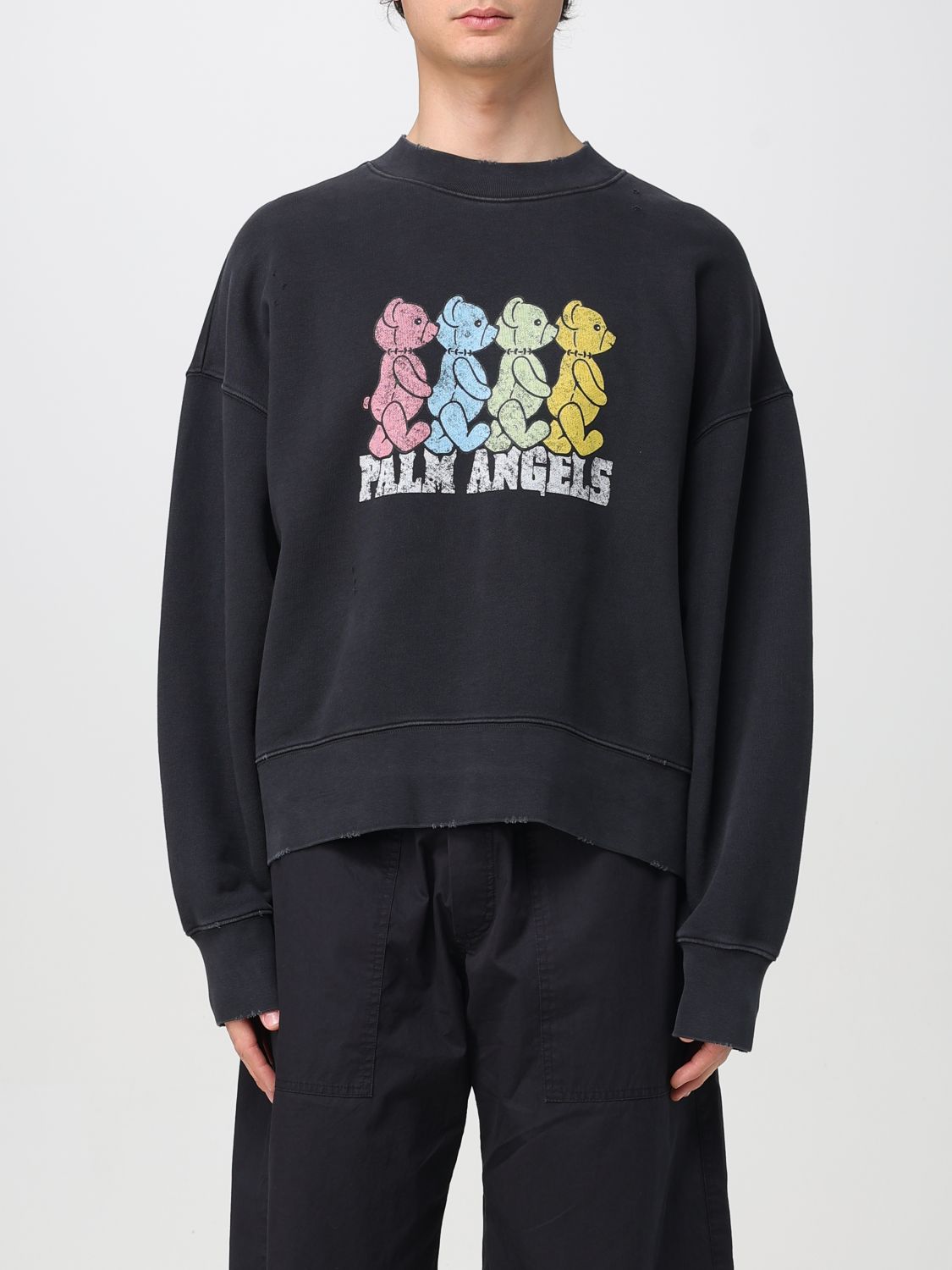 卫衣 PALM ANGELS 男士 颜色 黑色